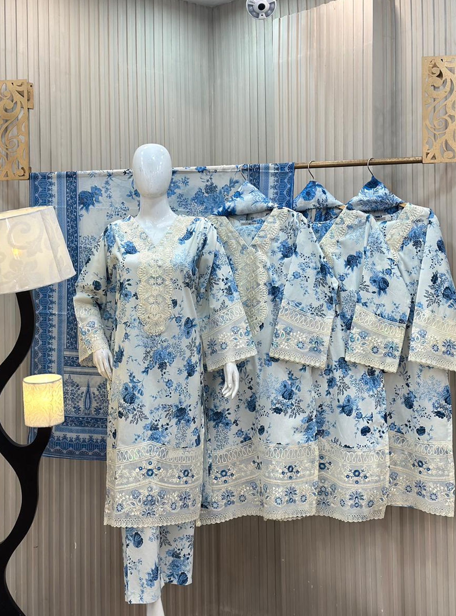 Rangoari Premium Lawn Printed 3 Piece Suit – Summer Collection - Image 7