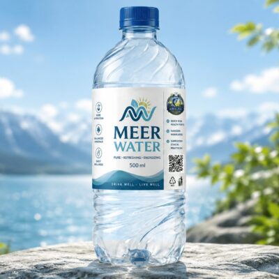 Meer Water 500ml – Premium Purified Drinking Water for Daily Hydration