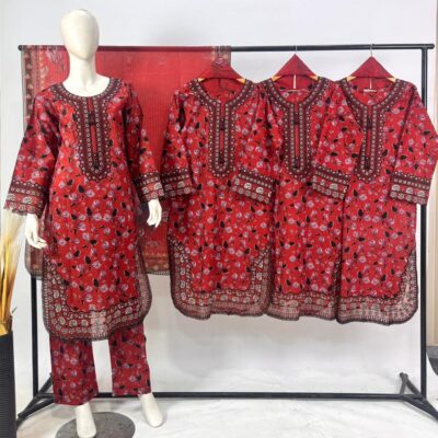 Premium Lawn 3-Piece Suit – Elegant Swiss Lawn Dupatta