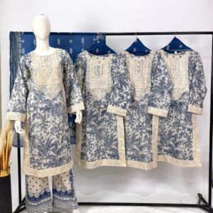 Premium Lawn 3-Piece Suit – Elegant Swiss Lawn Dupatta
