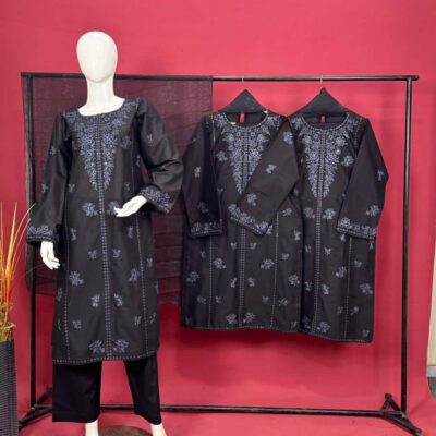 Premium Lawn 3-Piece Suit – Elegant Swiss Lawn Dupatta