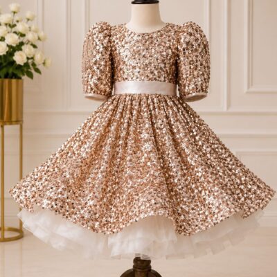 Sparkling elegant dress