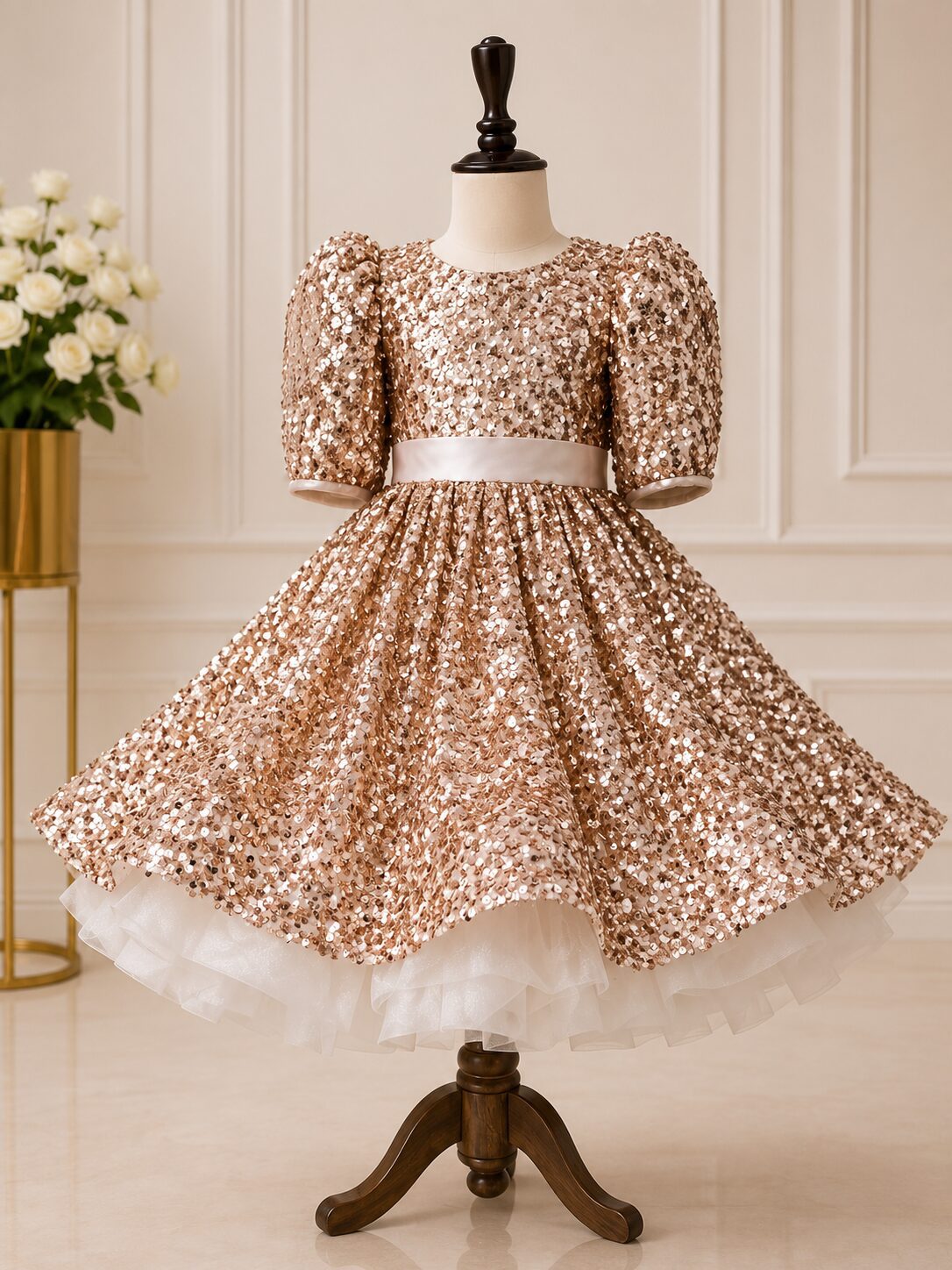 Sparkling elegant dress