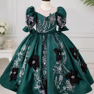 Fancy Green Frock