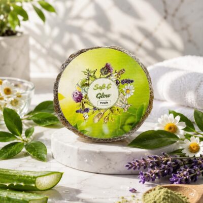 Soft & Glow Pimple Control Herbal Soap – Natural Acne Care Handmade Soap