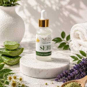 Soft & Glow Hyaluronic Acid Face Serum for High Pigmentation – Brightening & Hydrating Serum