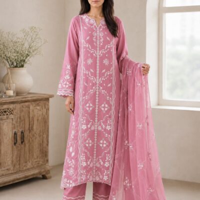 RQE 001 – Premium Winter Cotton Embroidered Suit