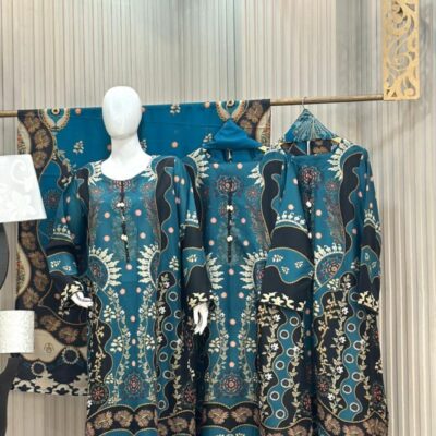 RangQari Premium Cotton Printed 3PC Suit – Soft Summer Cotton Collection