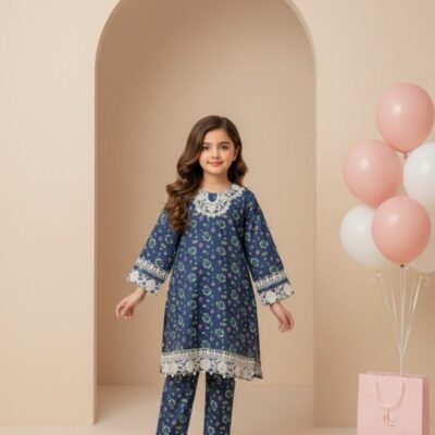 Masoori Pret Embroidered Cotton Suit – Elegant Flyper Design Summer Collection