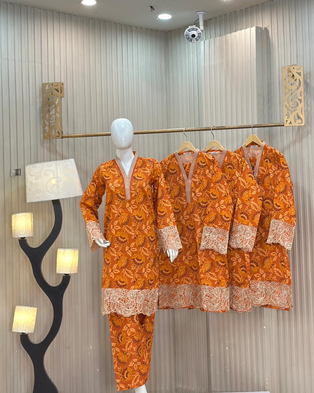 Rangqari Premium Prints VL-09 Lawn Collection | 3pc Eid Dresses for Women - Image 3
