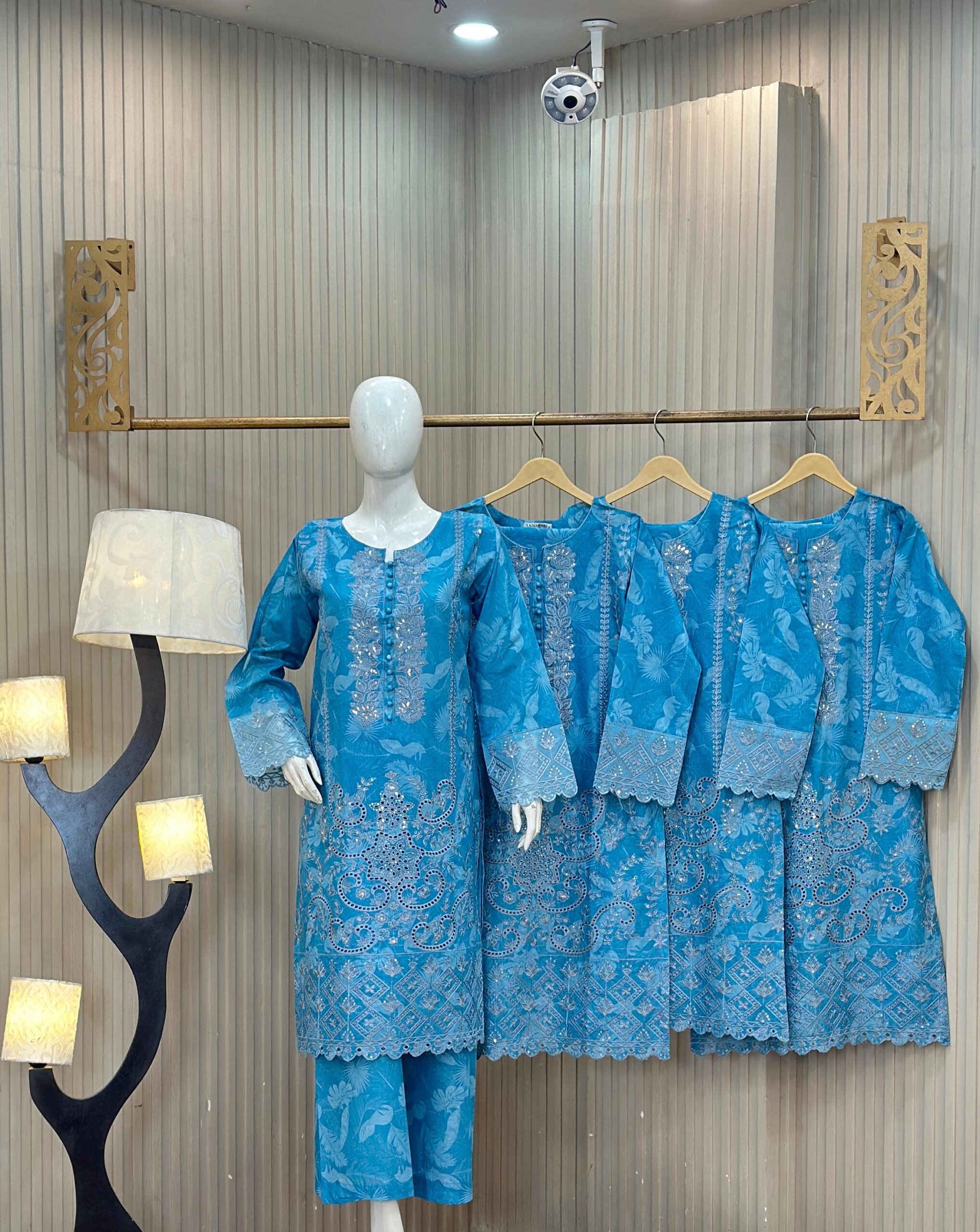 Rangqari Premium Prints VL-09 Lawn Collection | 3pc Eid Dresses for Women - Image 5