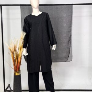 Premium Lawn 3-Piece Suit – Elegant Swiss Lawn Dupatta